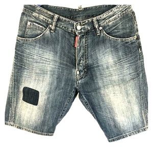 Dsquared jean shorts size 4